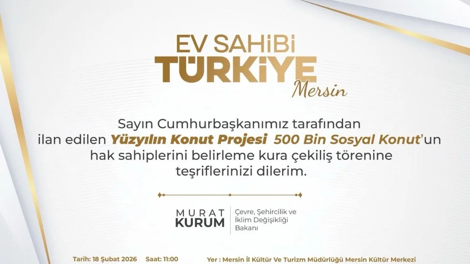 8 Bin 190 Konut İçin Kura Çekiliyor