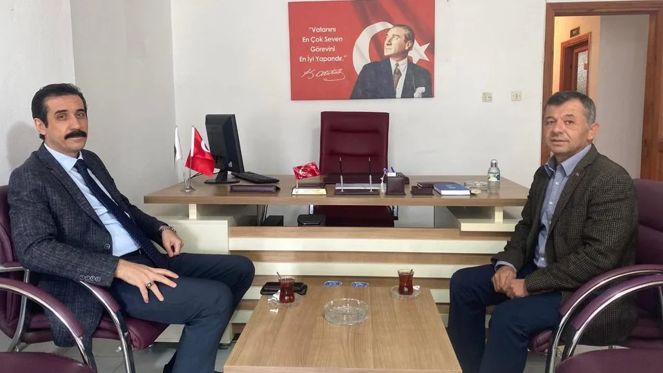 Kaymakam Topsakaloğlu'ndan Bozyazı Şoförler ve Esnaf Odası'na Ziyaret