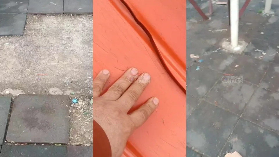 Akdeniz’de Yasemin Parkı’nda Kirli ve Kırık Oyun Grupları Vatandaşları İsyan Ettirdi