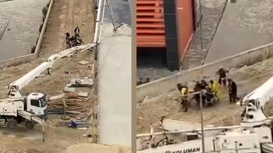 Mersin'de İnşaatta Kahreden Kaza: Bir İşçi Hayatını Kaybetti