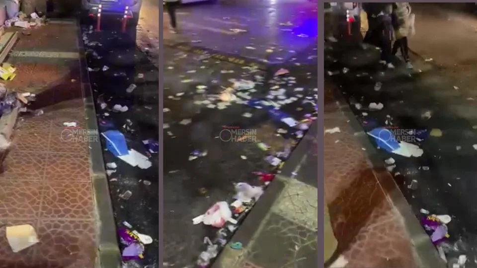 Mersin’de Kadir Gecesi Sonrası Muğdat Camii Çevresinde Çöp Yoğunluğu Tepki Çekti