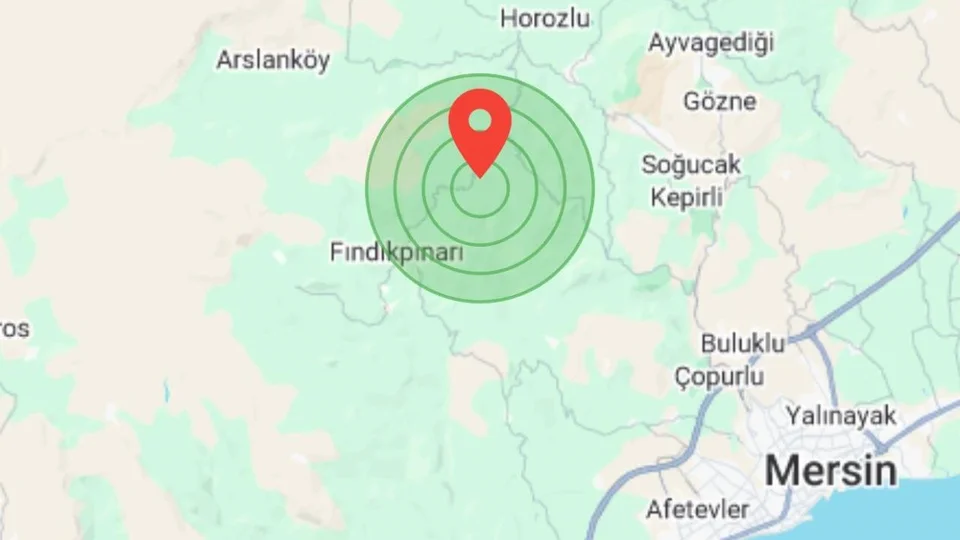 Mezitli Merkezli Deprem Meydana Geldi: 2.6
