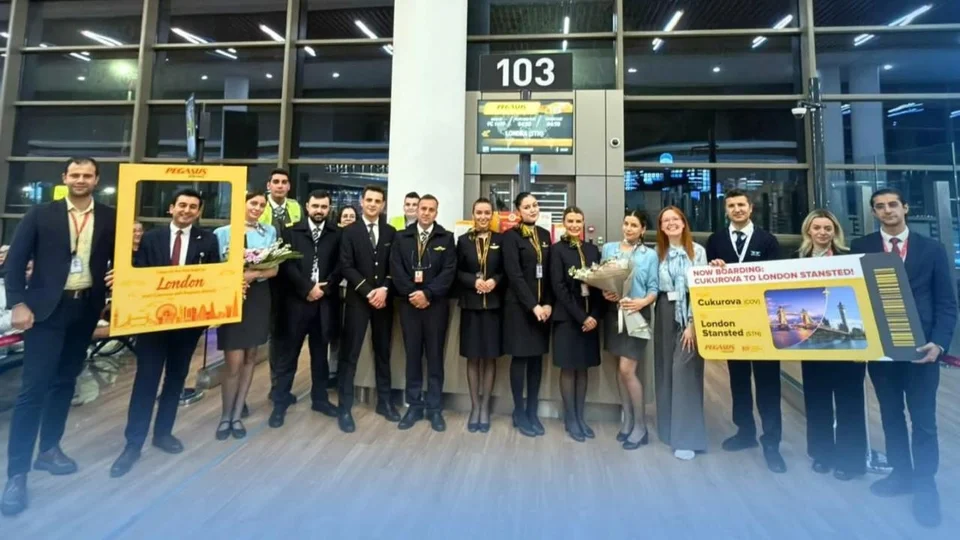 Çukurova’dan Londra’ya Direk Uçuşlar Başladı