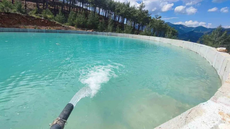 Mersin’de Yangın Sezonu Öncesi Güzel Haber: Su Toplama Çukurları Yüzde 100 Doldu