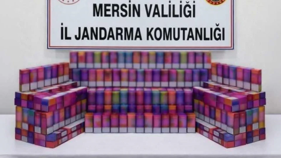 Mersin’de Kaçak Elektronik Sigara Operasyonu: 650 Adet Ele Geçirildi, 1 Şüpheli Yakalandı