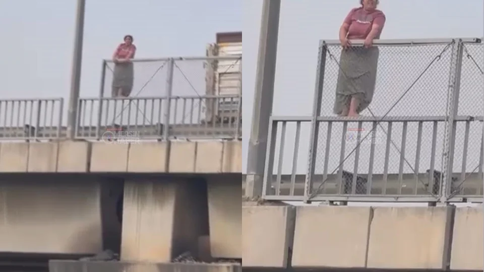 Akdeniz’de Köprü Üzerinde Malum Girişim: Kadın, Ekiplerin İkna Çalışmasıyla İndirildi