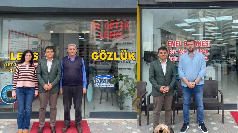 İlçe Başkanı Fevzi İnan'dan Esnafa Anlamlı Ziyaret