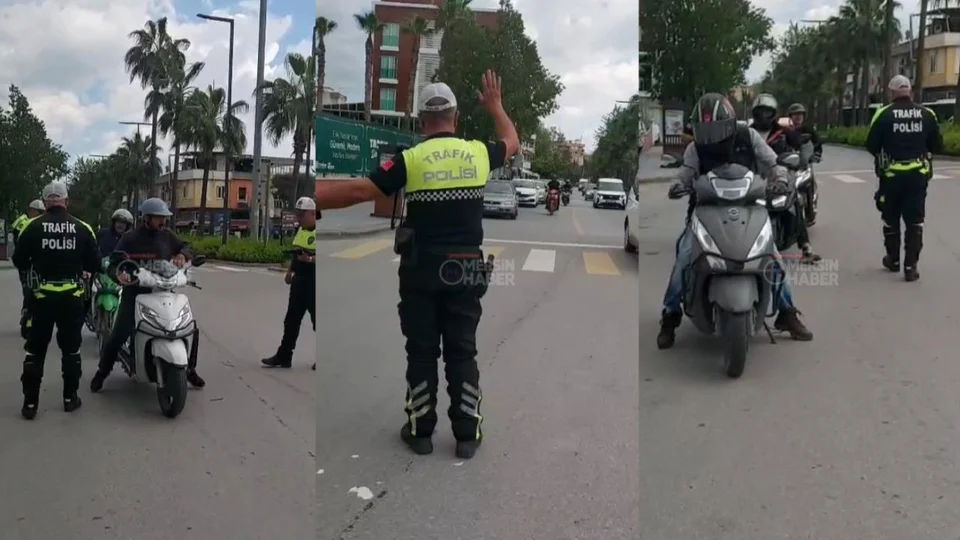 Tarsus’ta Motosiklet Sürücülerine Sıkı Denetim: Uygulamalar Aralıksız Sürecek