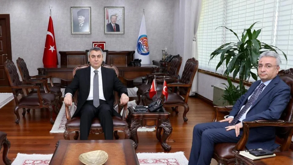 Vali Toros, Mezitli Kaymakamlığına Atanan Öztürk İle Görüştü