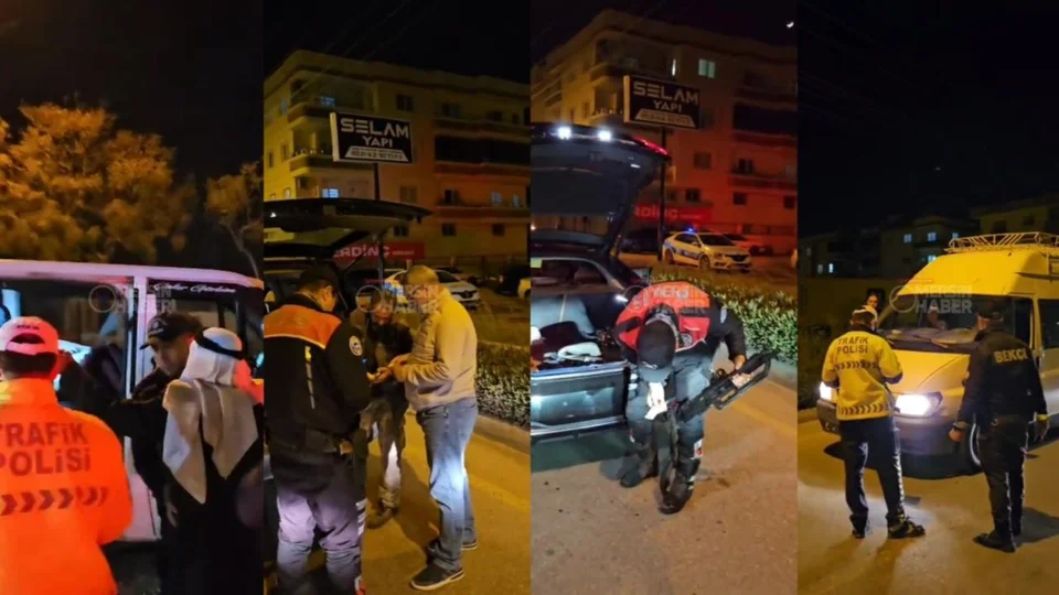 Tarsus Emniyet Müdürü Günçiçek’ten Huzur Denetimi: Denetime Bizzat Katıldı