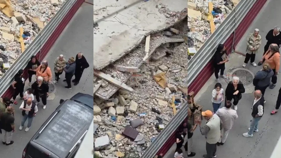 Akdeniz’de Yıkım Skandalı: Bina Yanlış Yöne Devrildi, Vatandaş Sokağa Döküldü!