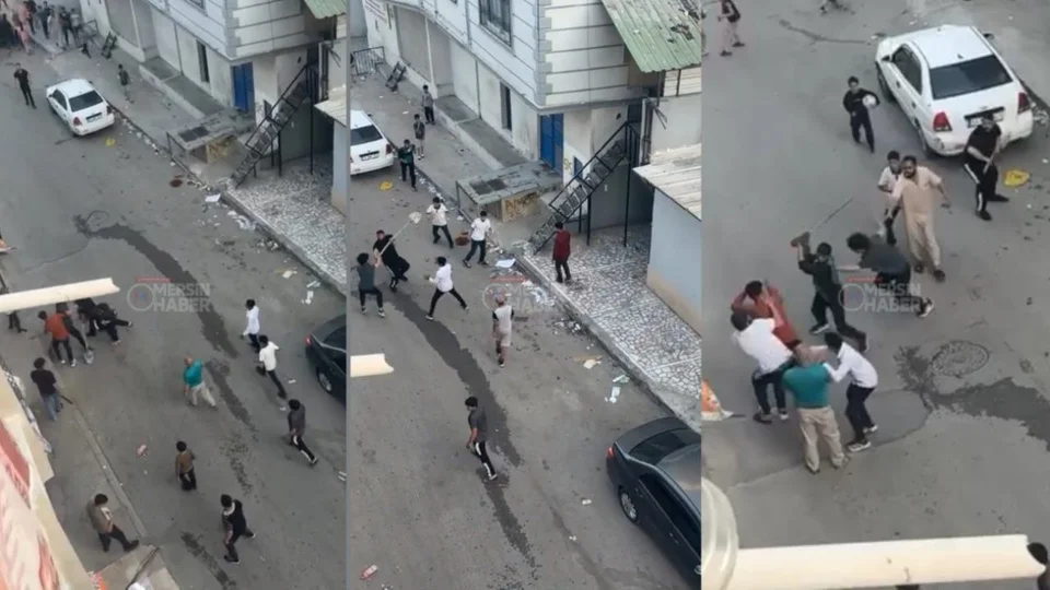 Akdeniz’de Sokak Kavgası: O Anlar Kamerada!