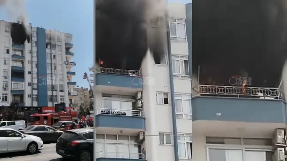 Pozcu'da Apartman Yangını: İtfaiye Müdahale Etti