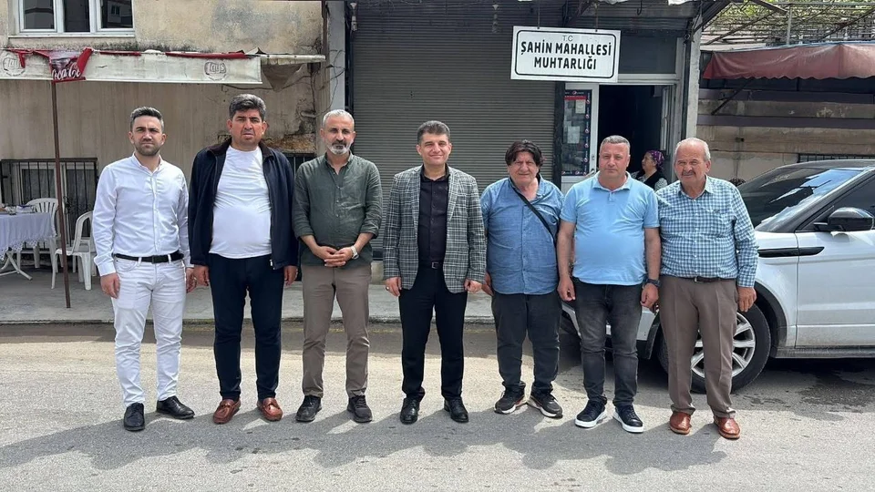Muhtar Aydın, AK Partili İlçe Başkanı İnan'a Mahallesinin Sorunlarını Aktardı