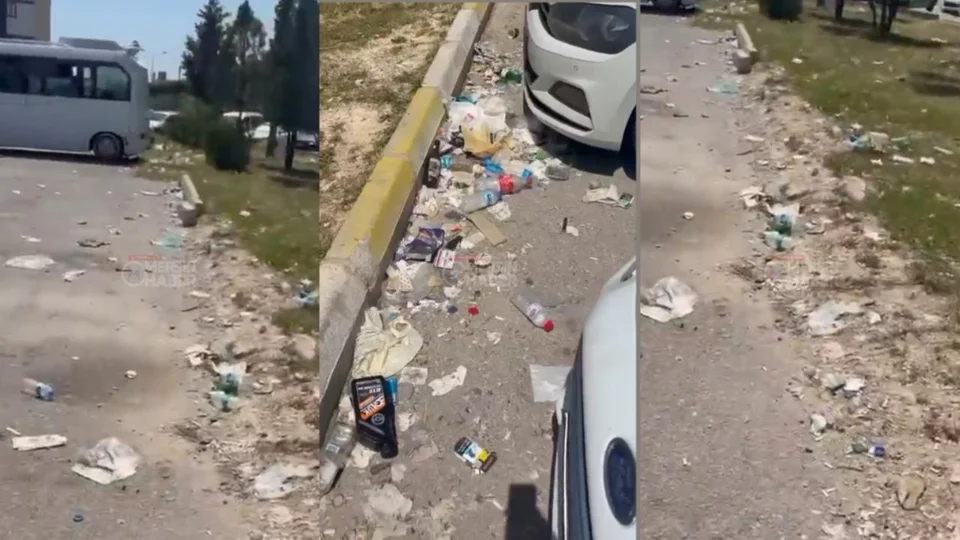 Toroslar’da Çevre Kirliliği İsyanı: Şehir Hastanesi Civarı Atıklardan Geçilmiyor!