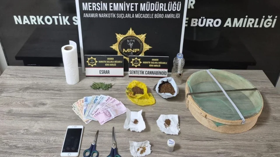 Anamur’da Bonzai ve Esrar Operasyonu: Uyuşturucu Satan Şahıs Cezaevine Gönderildi