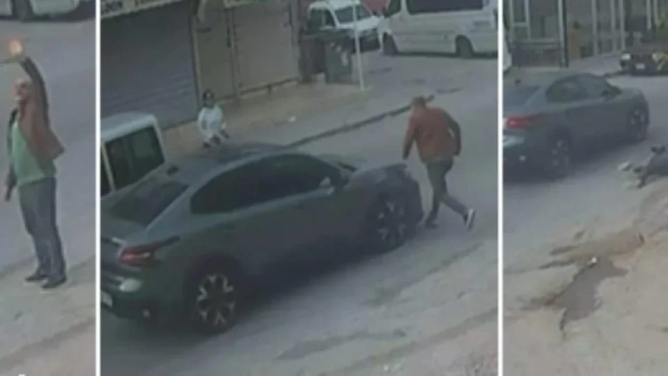 Tarsus’ta El Sallarken Dikkati Dağılan Yaya Otomobile Çarptı!