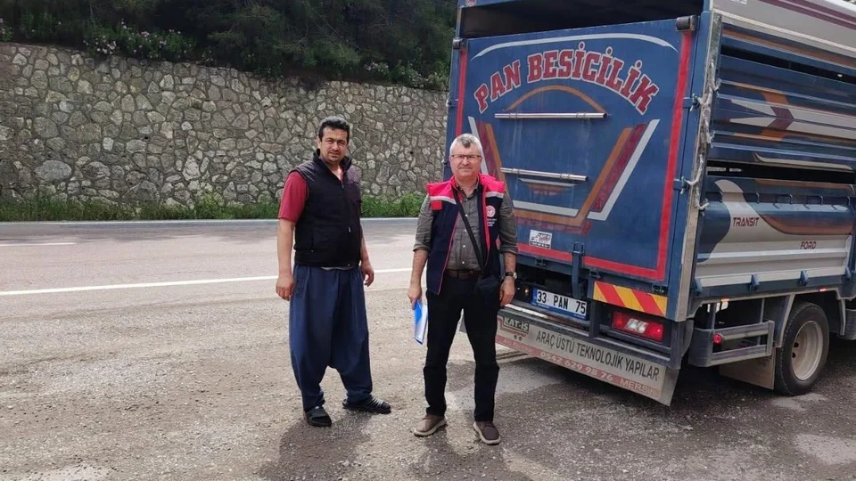 Tarsus'ta Kurban Bayramı Öncesi Hayvan Sevk ve Kontrol Denetimi