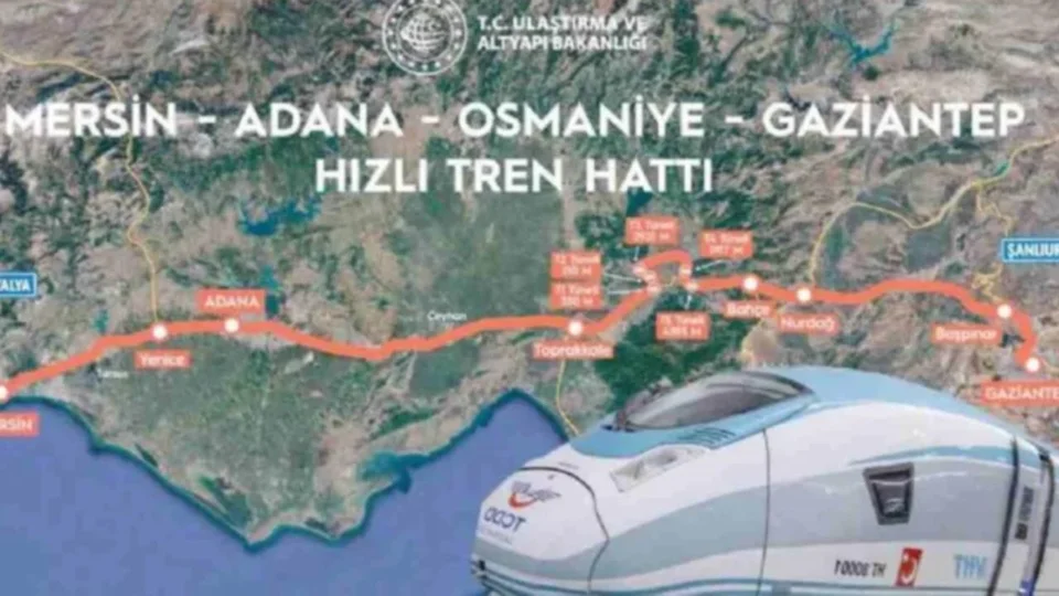 Bakan Uraloğlu Duyurdu: Mersin - Gaziantep Arası 6 Saat 23 Dakikadan 2 Saat 15 Dakikaya Düşüyor