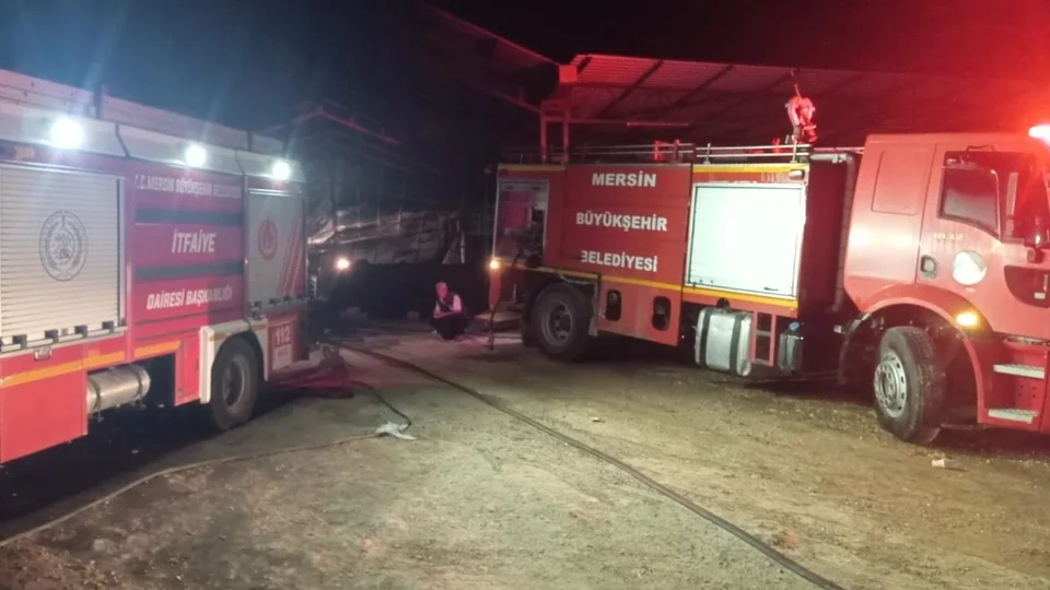 Tarsus'ta Sera Yangını: Maddi Hasar Meydana Geldi