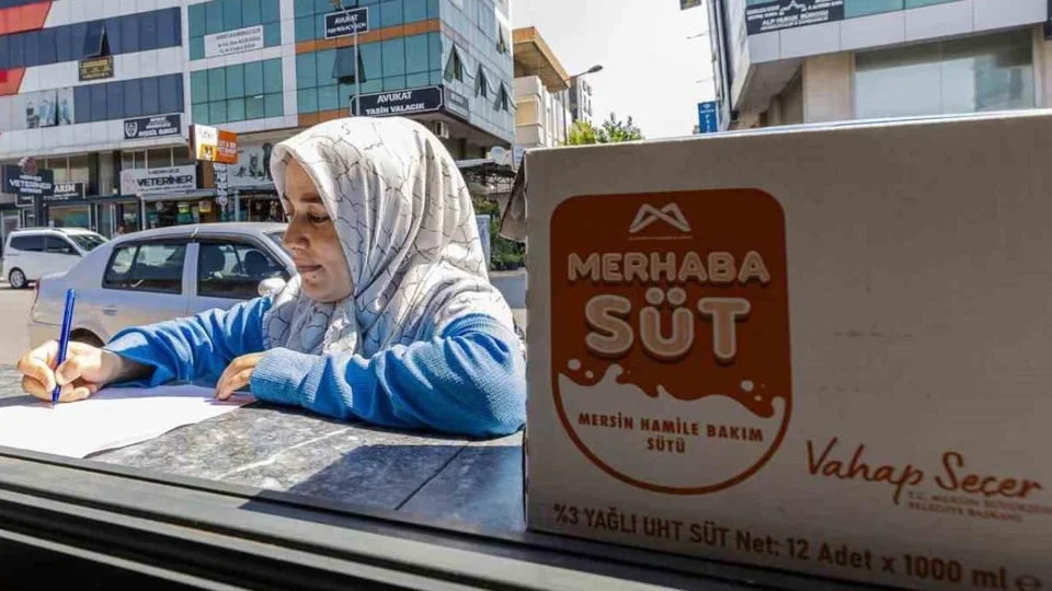 Mersin'de Gebelik Süresince Sütler Belediyeden! İşte Projenin Tüm Detayları