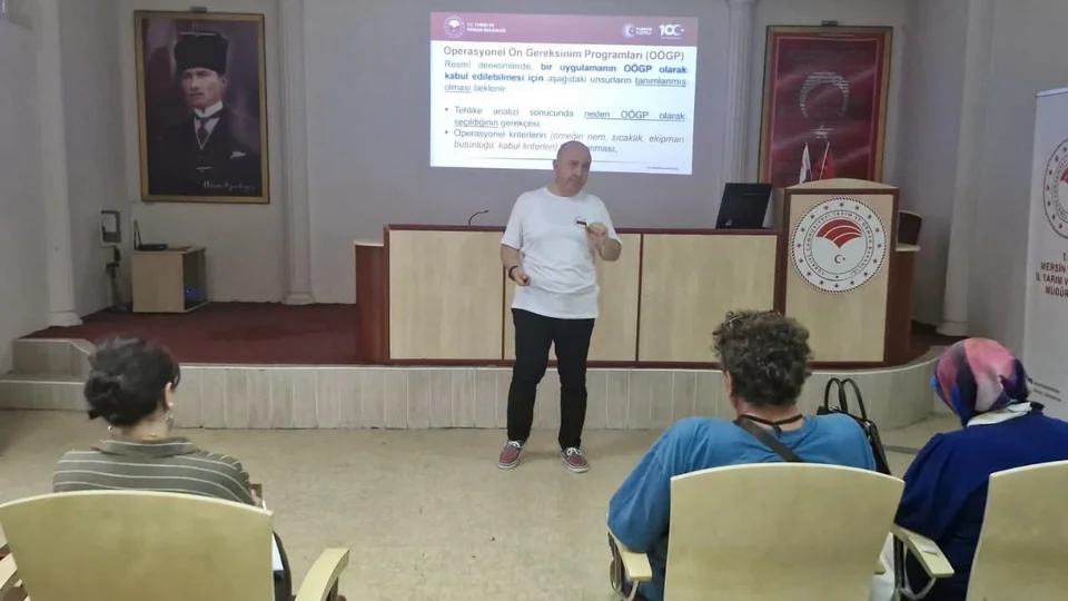 Mersin'de "Sektörel Bazda Haccp Tetkik Uygulama Eğitimi" Düzenlendi