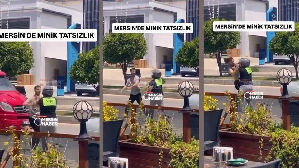 Mersin'deki Sokak Kavgası Kamerada