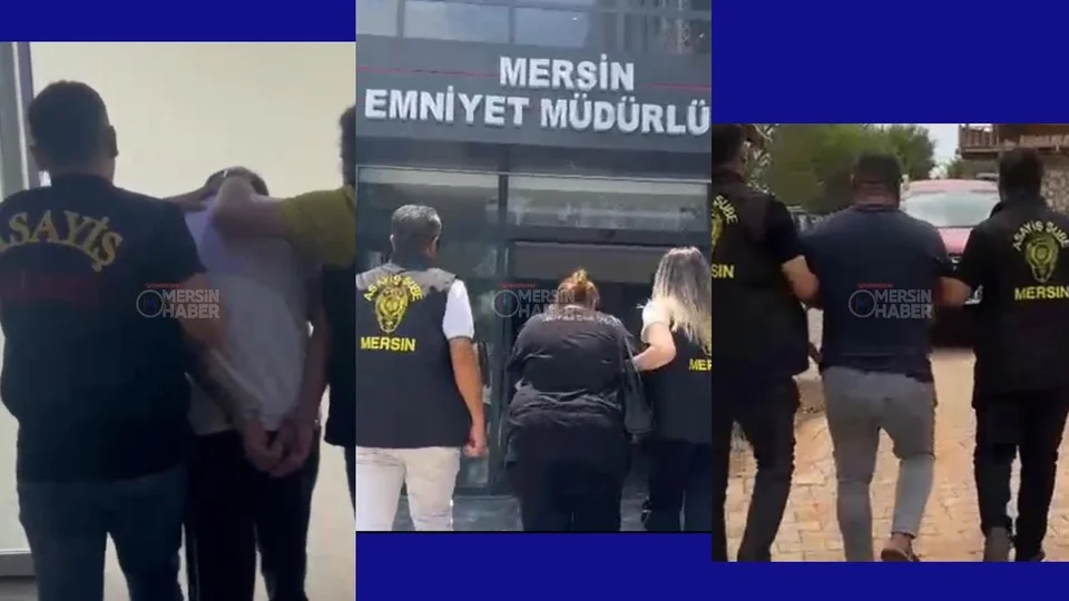 Mersin İl Emniyet Müdürlüğü,Havuzda, Lüks Sitede ve Suçüstü! Mersin’de Rekor Cezası Bulunan 3 Firari Yakalandı