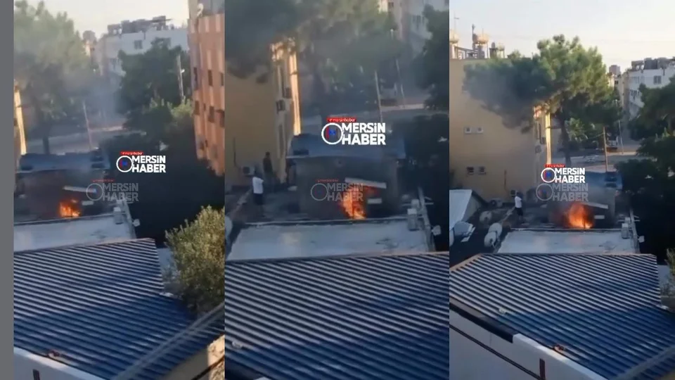 Toroslar Güneykent’te Yangın Hareketliliği! Saat 18:40'ta Ekipler Alarma Geçti