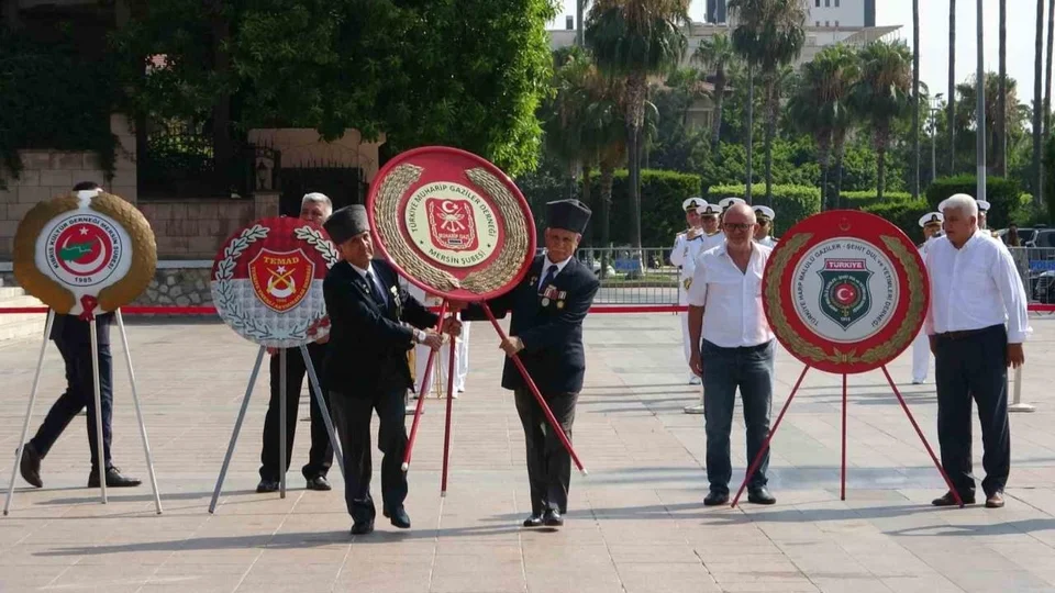 Mersin’de 20 Temmuz Coşkusu: KKTC Barış ve Özgürlük Bayramı Törenle Kutlandı