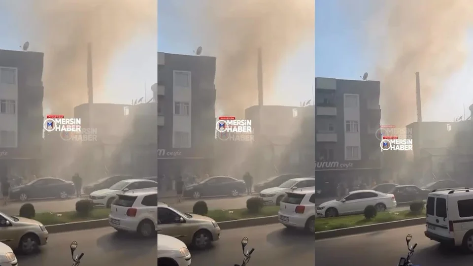 Mersin Zeki Ayan Mahallesi’nde Yangın Paniği: Anıtkavşak Altında Alevler Yükseldi!