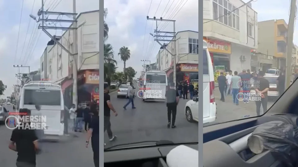 Akdeniz Güneş Mahallesi’nde Trafikte Gergin Anlar: Yol Verme Kavgası