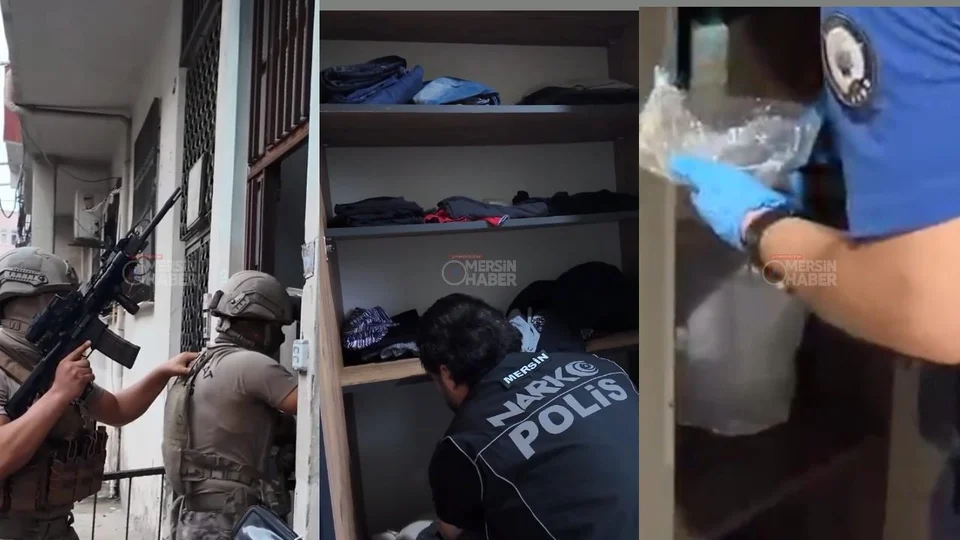Mersin Emniyetten Uyuşturucuya Geçit Yok: Eş Zamanlı Baskınlarda 27 Şahıs Demir Parmaklıklar Arkasında