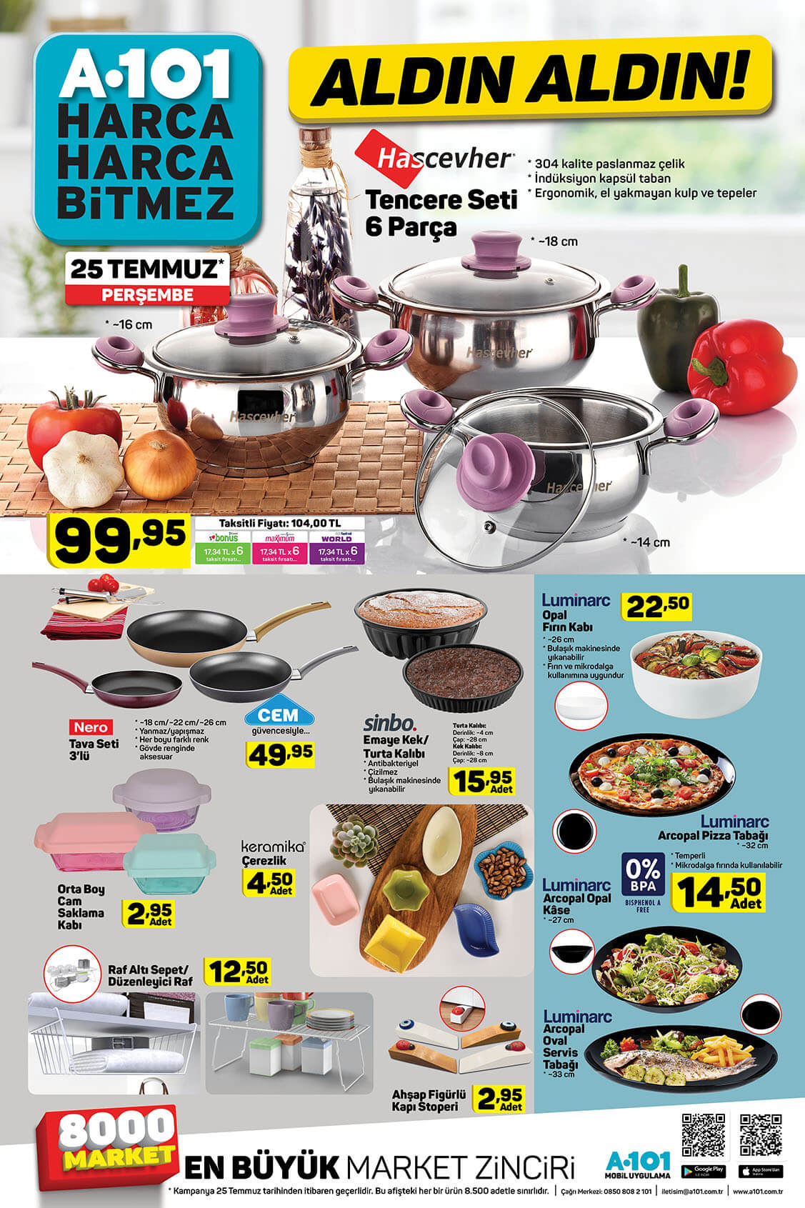 a101 haftanin yildizlari cok al az ode aldin aldin 1 ve aldin aldin 2 mersin haber