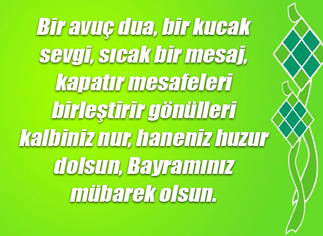 Kurban Bayramı Mesajı 14