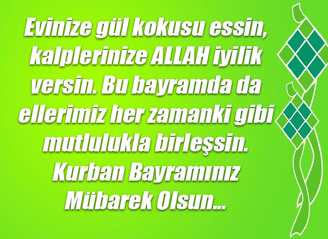 Kurban Bayramı Mesajı 6