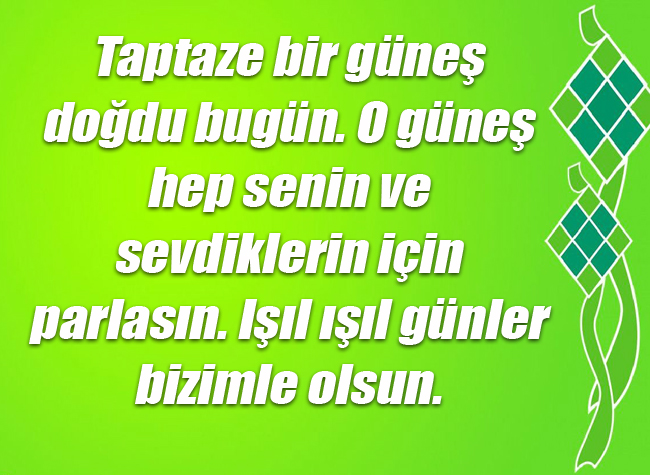 Kurban Bayramı Mesajı 1