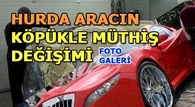 Mercedes Arabanın Köpükle Müthiş Değişimi