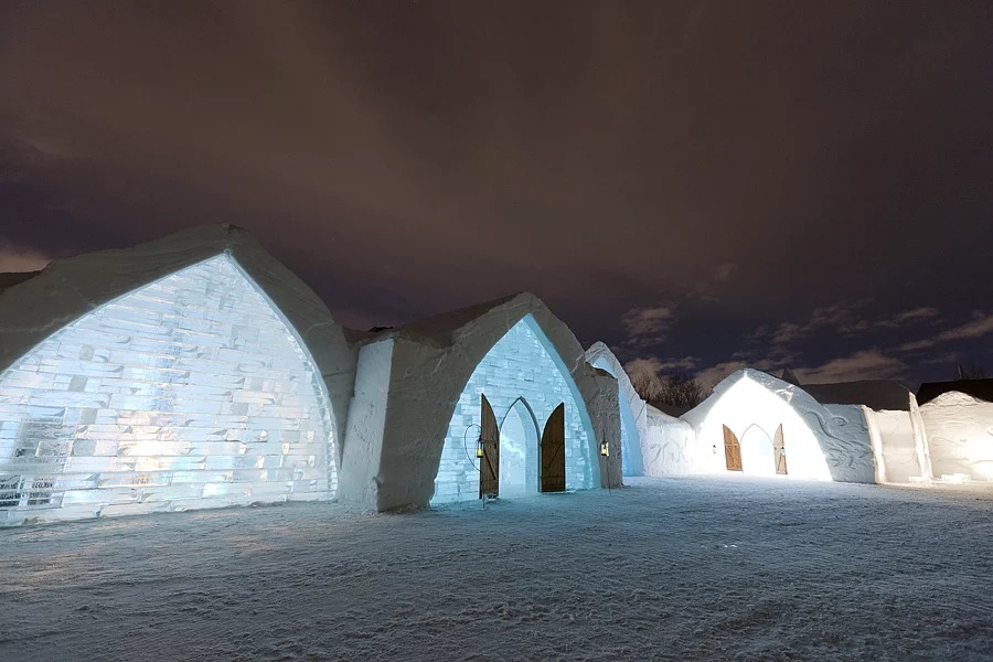 Hotel de Glace, Kanada