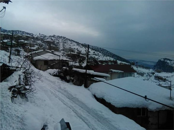 Mersin'de Kar Fotoğrafları 2016 Aralık