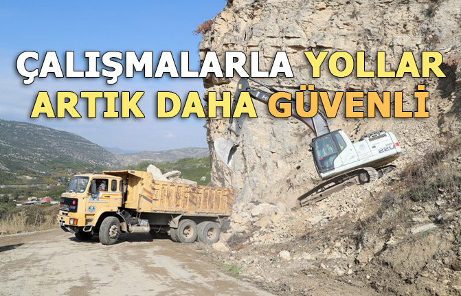 Yollar Mersin Büyükşehirle Daha Güvenli