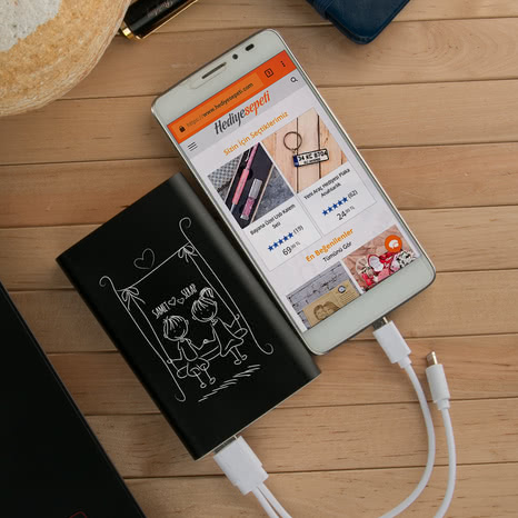Şarjı Sık Biten Sevgiliye Hediyelik Powerbank