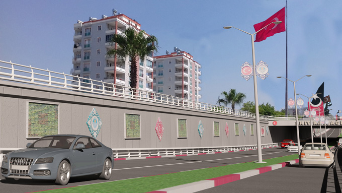 Saatte 5 bin 376 araç geçecek