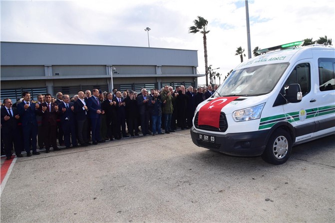 Şehit Emniyet Müdürü Altuğ Verdi'nin Cenazesi Adana'dan Mersin'e Getiriliyor