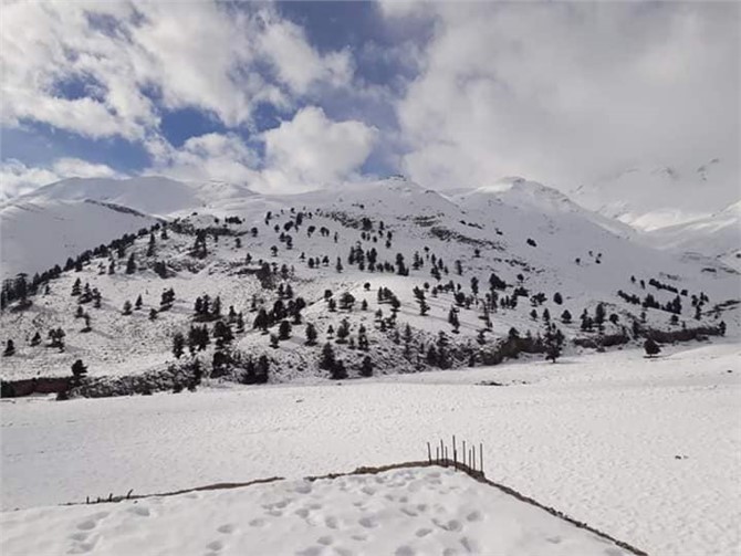 Elmalı Boğazı Kar Fotoğrafları