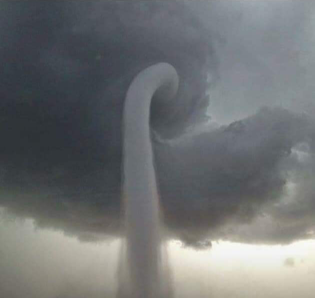 Dehşet Hortumun Yakından Çekilmiş Fotoğrafı