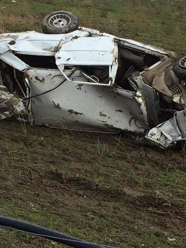 Otomobiller Savruldu Adeta Yıllardır Hurdaymış Gibi Bir Hal Adı