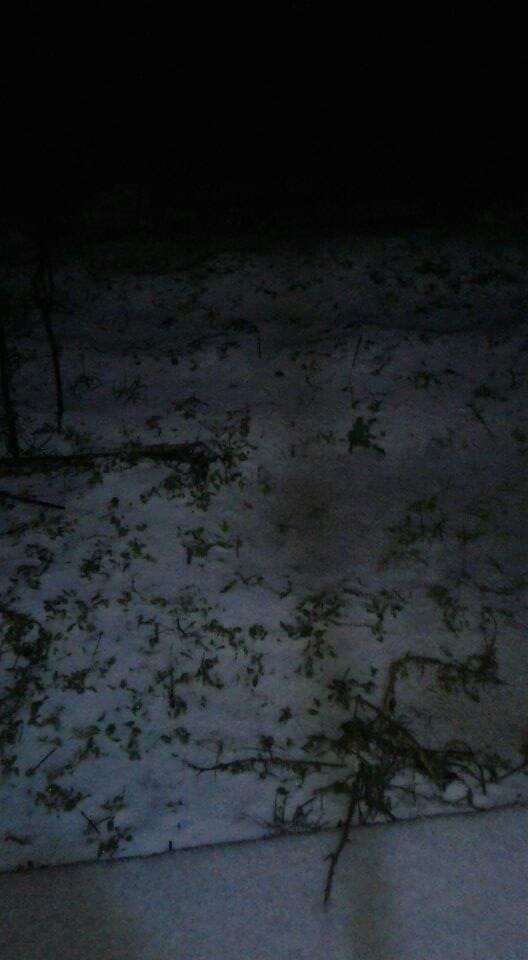 Mersin Silifke'ye Dolu Yağdı