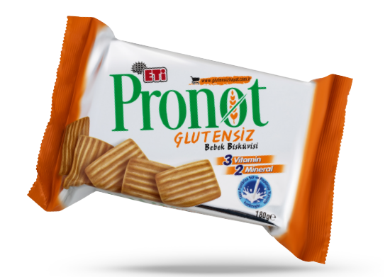 Glutensiz Bebek Bisküvisi Eti Pronot 180 g