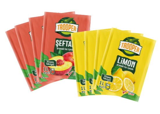 Toz İçecek Trooper 30 g x 4 adet